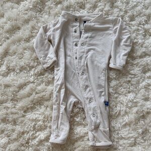 Kickee Pants Soft Cream Footie